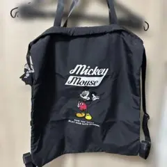 Mickey Mouse ブラック ナップサック ディズニー ストア