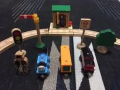 RIZ様専用❗️きかんしゃトーマス 木製レール コンダクター付きベーシックセット