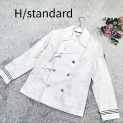 【アッシュ·スタンダード】新品タグ付き レディース オフホワイト ジャケット