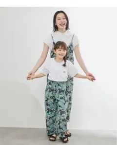 corn　 パンツ ボタニカル柄