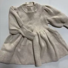 ニットワンピース 80
