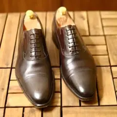 上級モデル✨Santoni ファットアマーノ ブラックラピド製法 10.5 革靴