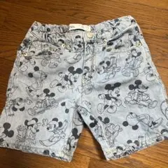 ZARA ミッキーマウス柄 ハーフパンツ 4.5歳