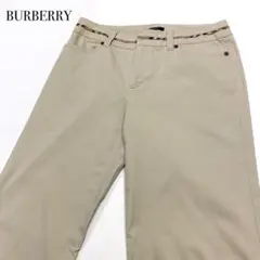 美品 BURBERRY ストレッチフレアパンツ