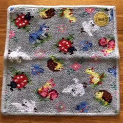 フェイラーハンカチ　ハイジ　 フオレスト　鴨居堂　ピジョングレー　(廃盤品)
