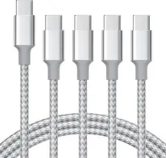 USB Type Cケーブル 1m+1m+2m+2m PD対応 60W急速充電