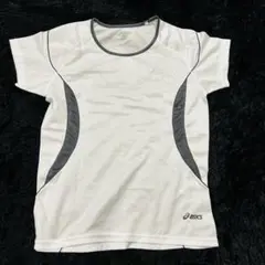 アシックス　トレーニングウェア　S 白