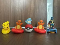ハッピーセット　ポケモン　マクドナルド　おもちゃ　ピカチュウ　ルカリオ