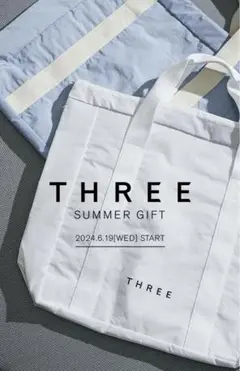 THREE クーラートートバッグ