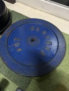 DANNO 20kg ダンベルプレート 青⓶