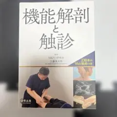 【8月31日までしか発送不可】 機能解剖と触診