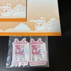 ポケモンセンターオンライン限定　シール　ミニゲーム　ニンフィア　マホイップ　2枚