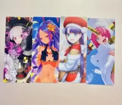 FGO 最終再臨展 編成画面風カード　キャスター　3枚