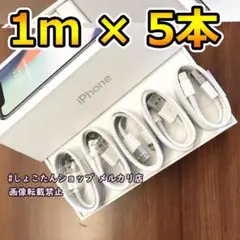 iphone 14 mini ライトニング ケーブル 純正 対応 5本