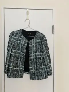 ノーカラージャケット スカート セットアップ