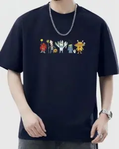 ウルトラ怪獣キャラクターTシャツ　新品未使用　XL LL ネイビー色