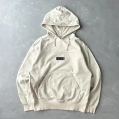90s Columbia ヘビーウェイト パーカー ベージュ usa古着 短丈