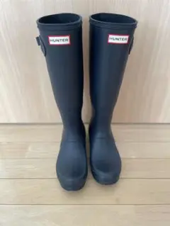 本日のみ限定価格 箱あり Hunter UK5 ロングレインブーツ