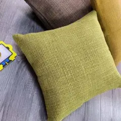 クッションカバー リネン 北欧風 四季 30x50 cm 2枚