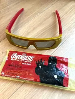 アベンジャーズ1 限定3Dメガネ アイアンマンモデル RealD対応 レア
