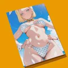 高画質　SブロマイドL判　ドラゴンボール　18号　N1S5
