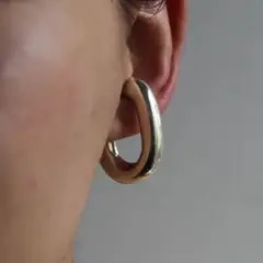 Oval Link Ear Cuff(片耳用) garden of eden