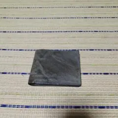 グレー 二つ折り財布（象革）