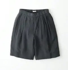 最終　ATON COTTON LINEN VOILE EASY SHORTS
