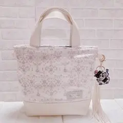 インド刺繍生地 トート バッグ ロラライハリス 刺繍