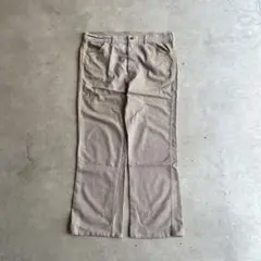 70s-80s Vintage カツラギコットンパンツ ワイドブーツカット 38
