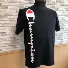 【美品】チャンピオン Tシャツ ビックロゴ ミディアム サイズ