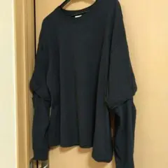 PER_ 袖カッティングトップス