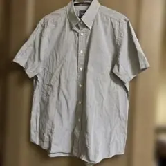 メンズ チェック柄 半袖シャツ 綿100% XL