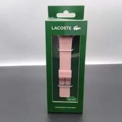 LACOSTE ラコステ アップルウォッチ 交換バンド ピンク