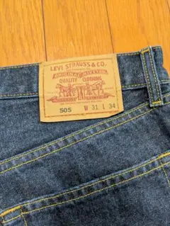 美品 Levi's 505　W31 L34 98年 フィリピン製 359