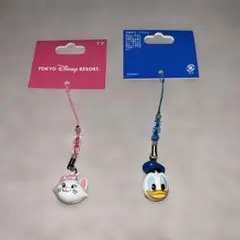 東京ディズニーリゾート マリー ドナルドダック すずストラップセット