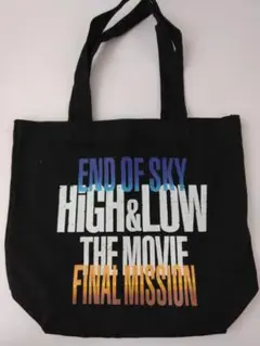 LDH HIGH＆LOW　トートバッグ　黒