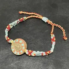 ガネーシャの紐ブレスレット
