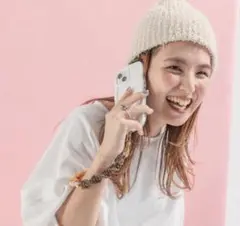新品未使用　ニコアンド　てぃら　スマホ　ストラップ　完売品