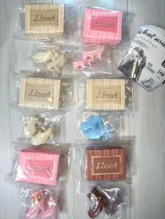 匿名配送【リカちゃん】シューズコレクション スイートカラー 全6種 コンプ版