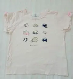 組曲　ピンクのTシャツ　Sサイズ（100〜110）