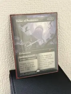 mtg 執念の徳目　プロモ　英語1枚 foil