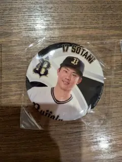 オリックスバファローズ　曽谷龍平　缶バッジ　ガチャ