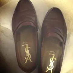 【至高の逸品】 YVES SAINT LAURENT 革靴 モカシン JAPAN 至高の逸品】 YVES SAINT LAURENT 革靴 モカシン JAPAN 至高の