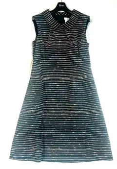 【Rene】秋❗イタリーSILK CO社製ブラックワンピース