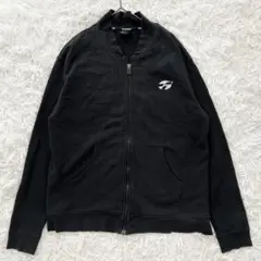 トッパー【サイズ M】フルジップ　スウェット　ジャケット　ブラック　黒