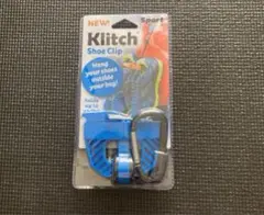 【未使用】クリッチ Klitch シューズクリップ 　青色　ブルー