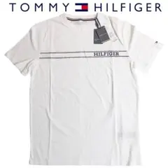 トミーヒルフィガー 半袖Tシャツ M ホワイト 海外サイズ 詳細は商品説明