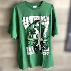 古着(used)ももクロ 真夏のバカ騒ぎ2017 公式Tシャツ XXL 緑 有安