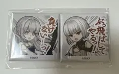 トワツガイ　グッズガチャ　スタンプイラスト缶マグネット　双子　D